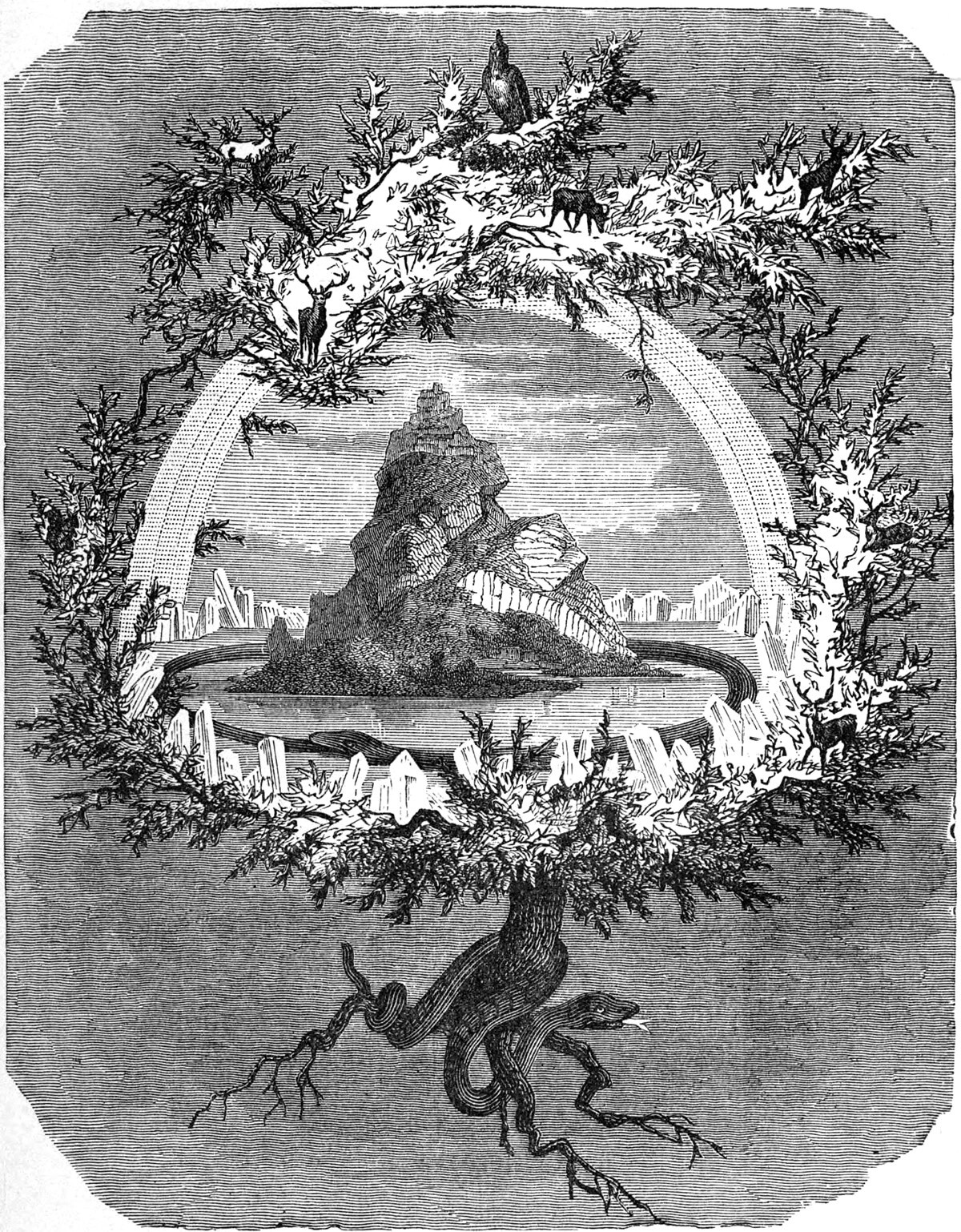 The Rune Yggdrasil and the Tom Tom Tree – Magdalena Tarot